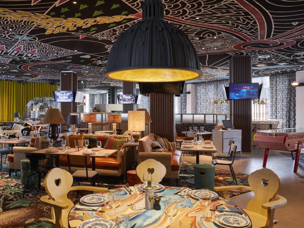 Restaurant Mama Shelter Luxembourg à Luxembourg (Ville), Luxembourg