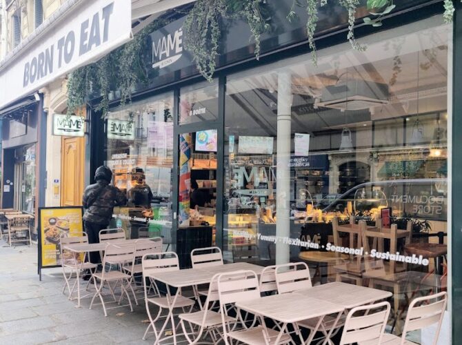 Restaurant MAMÉ Kitchen Boétie à Paris, France