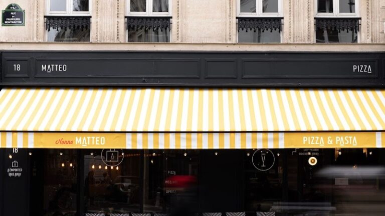 Matteo Pizza Paris 9 Grands Boulevards