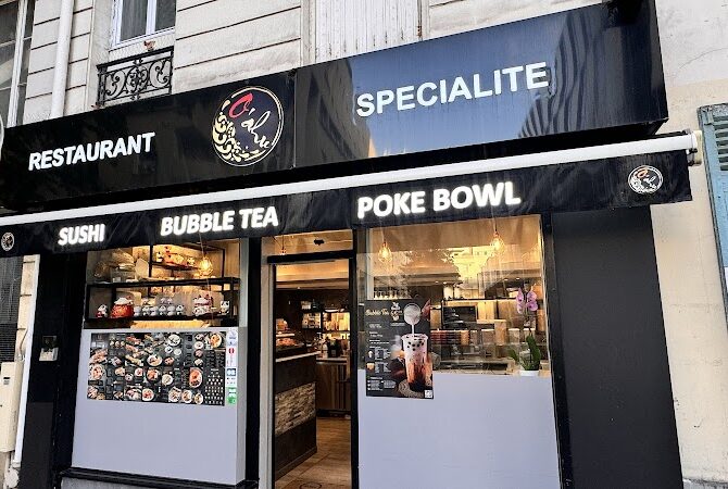 OAHU Restaurant sushi poke bowl bubble tea à Paris, France