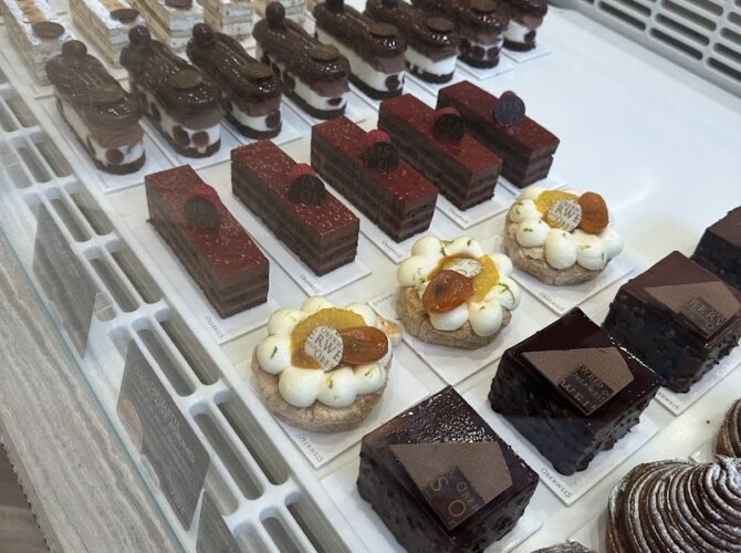 Restaurant Oberweis Centre Commercial Kirchberg à Luxembourg (Ville), Luxembourg