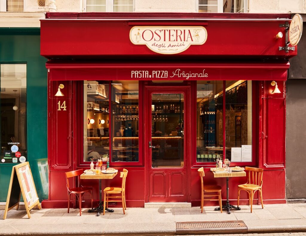 Restaurant Osteria Degli Amici à Paris, France