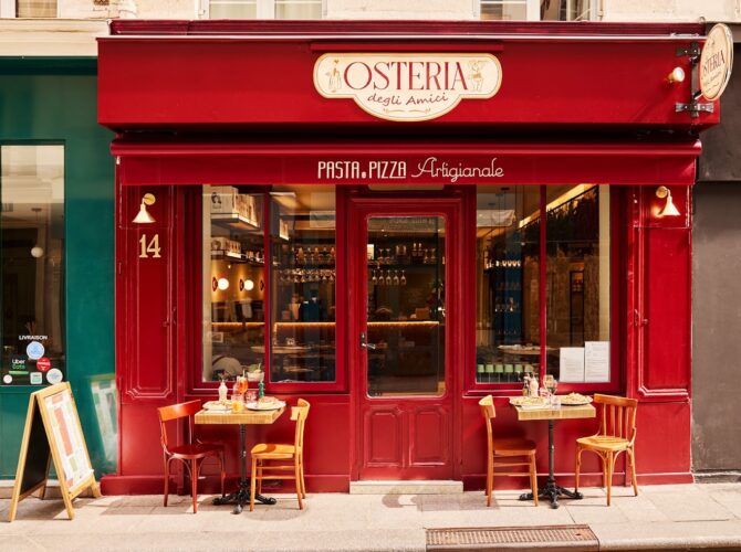 Restaurant Osteria Degli Amici à Paris, France