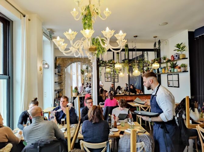 Restaurant Osteria Knuedler à Luxembourg (Ville), Luxembourg