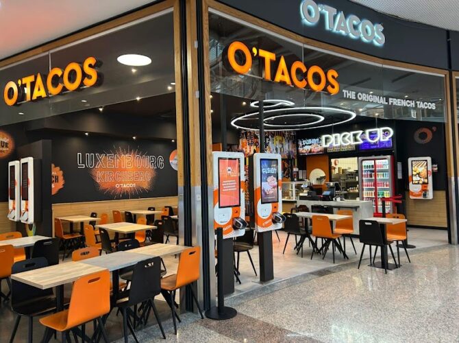 Restaurant O’Tacos Auchan Kirchberg à Luxembourg (Ville), Luxembourg
