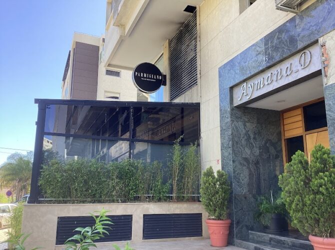 Restaurant Parmigiano à Tanger, Maroc