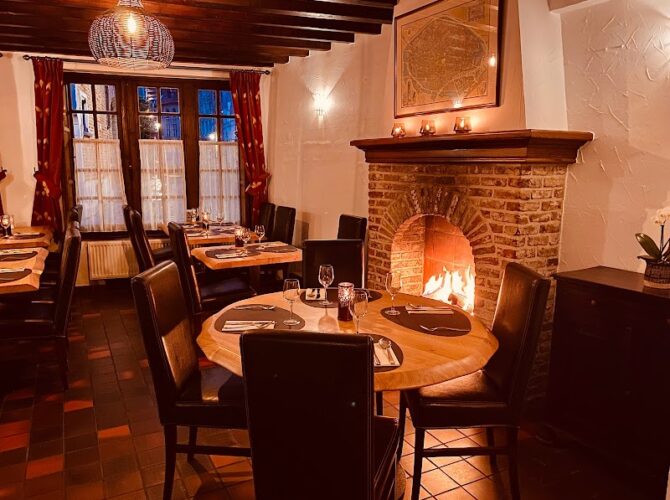 Restaurant Pieter Pourbus à Bruges, Belgique