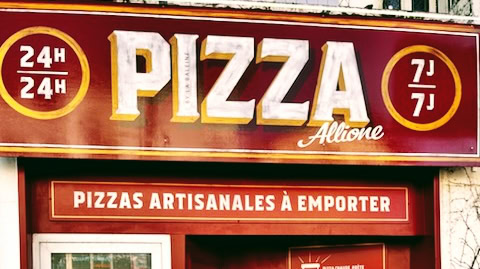 Restaurant Pizza Allione 24/24 à Biarritz, France