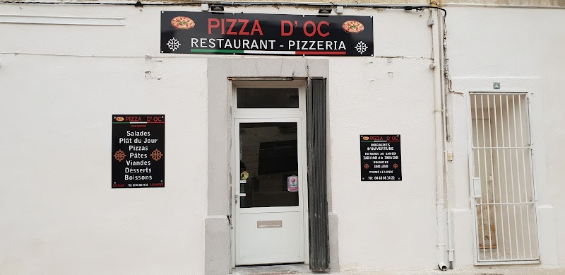 Restaurant PIZZA D’OC Gigean a Gigean, France