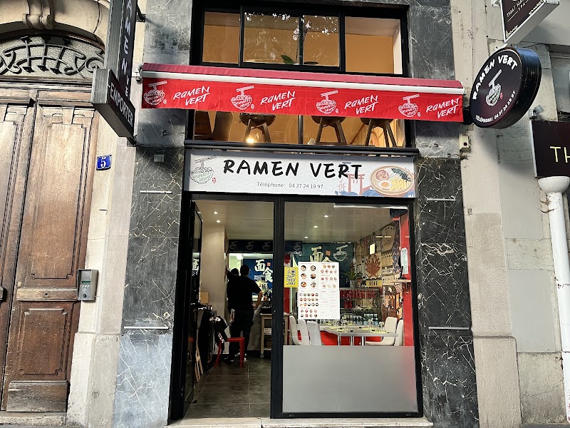 Restaurant Ramen Vert à Lyon, France