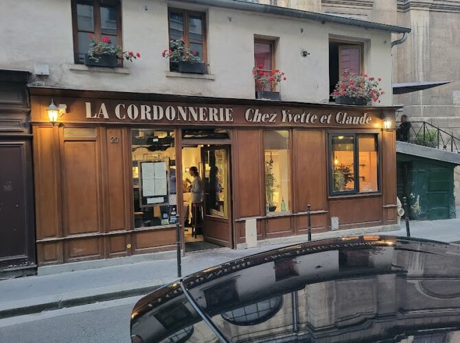 Restaurant de La Cordonnerie à Paris, France