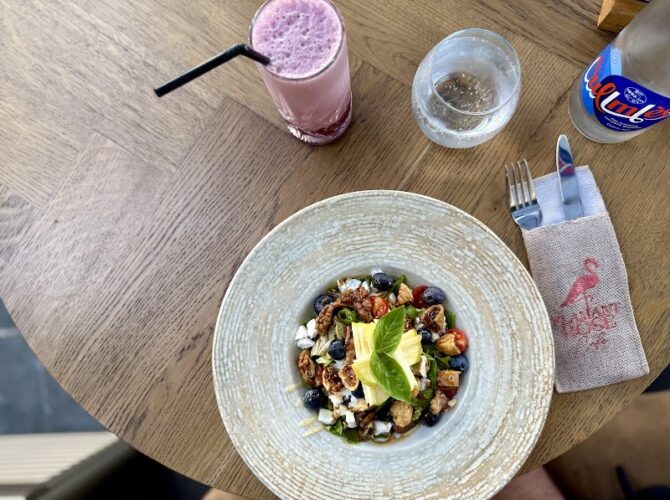 Restaurant Flamant Rose à Tanger, Maroc