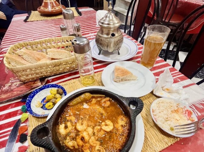 Restaurant Hamama à Tanger, Maroc