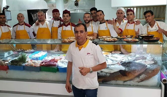 Restaurant Lubinablanca à Tanger, Maroc