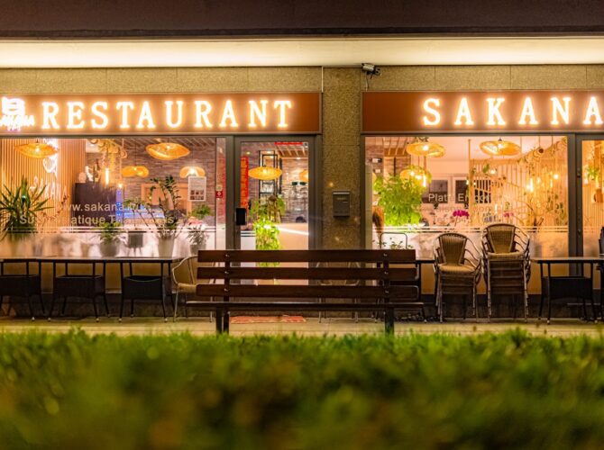 Restaurant Sakana à Luxembourg (Ville), Luxembourg