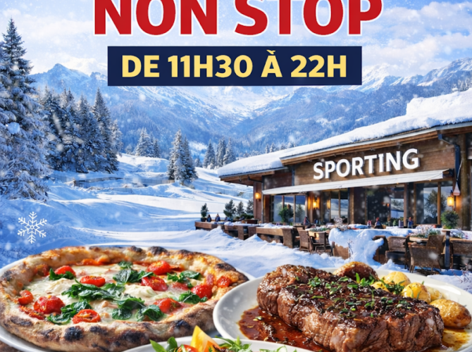 Restaurant Sporting Club à Crans-Montana, Suisse