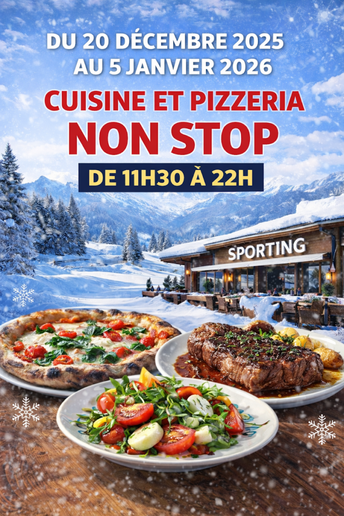 Restaurant Sporting Club à Crans-Montana, Suisse