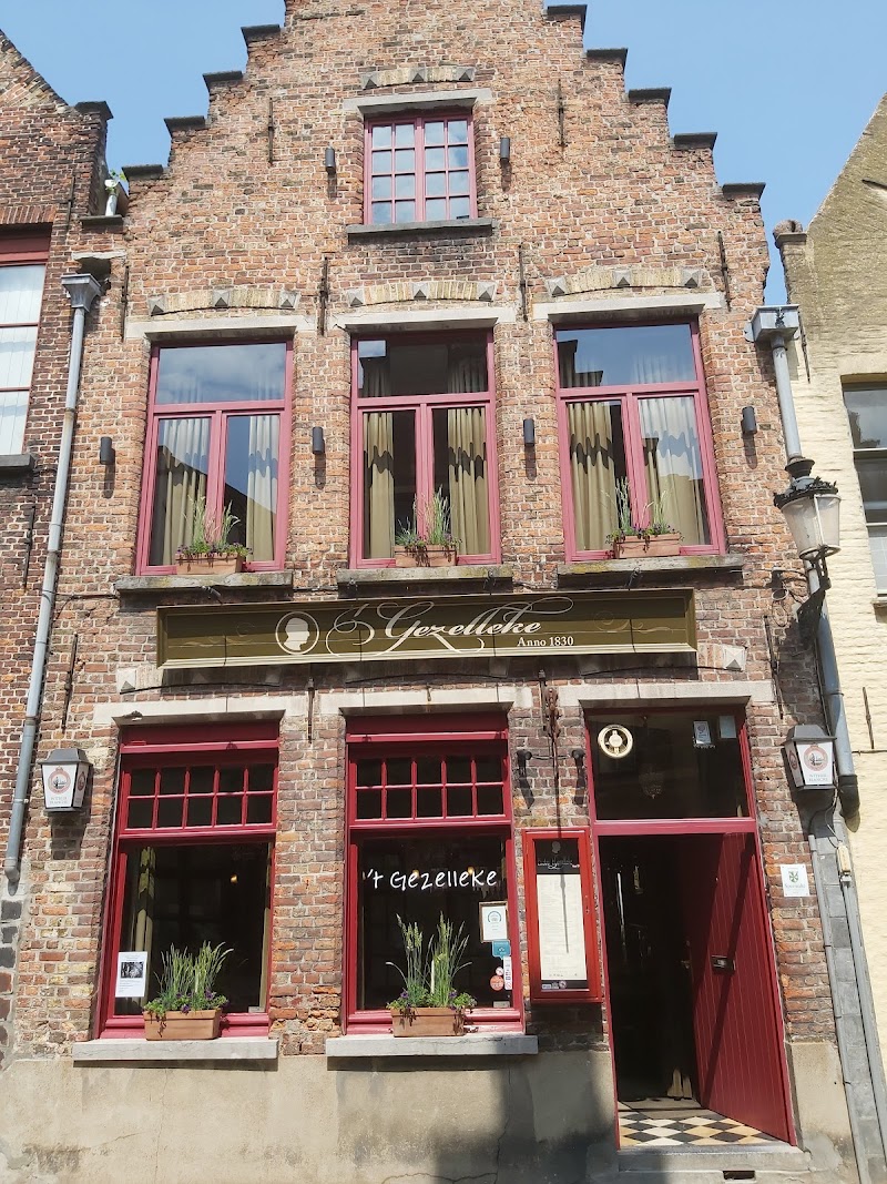 Restaurant ‘t Gezelleke à Bruges, Belgique — photo 2