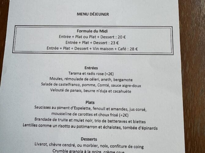 Restaurant Trois B à Paris, France