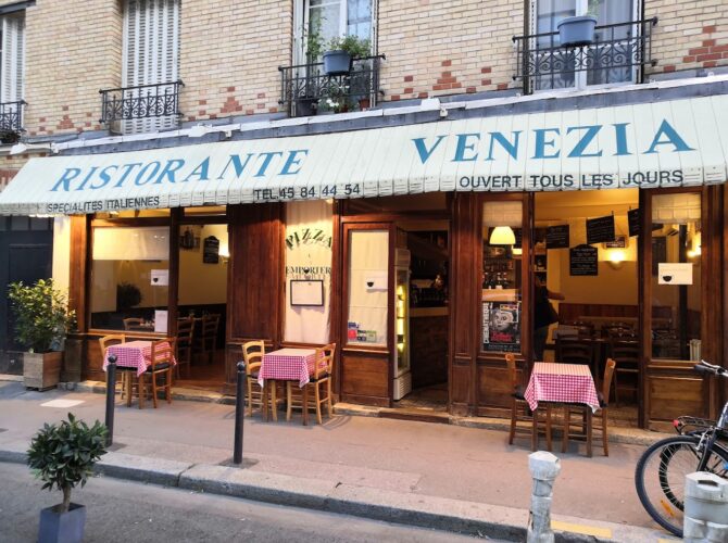 Restaurant Venezia à Paris, France