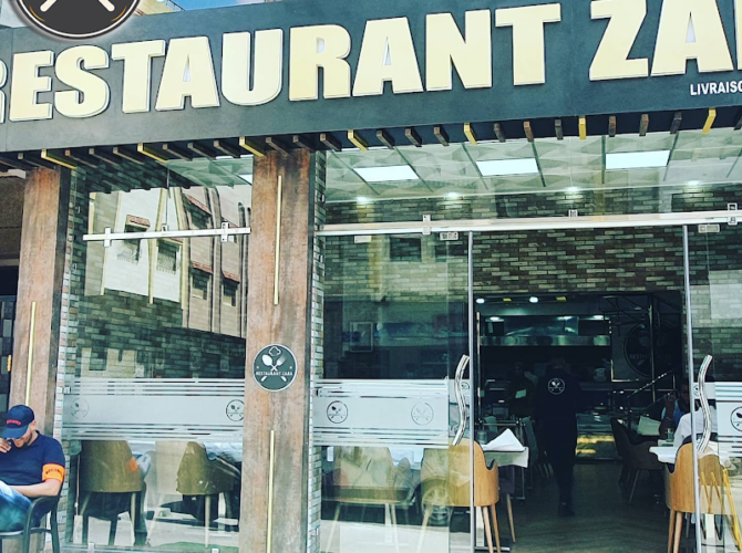 Restaurant Zara à Tanger, Maroc