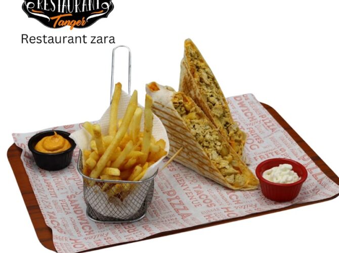 Restaurant Zara à Tanger, Maroc