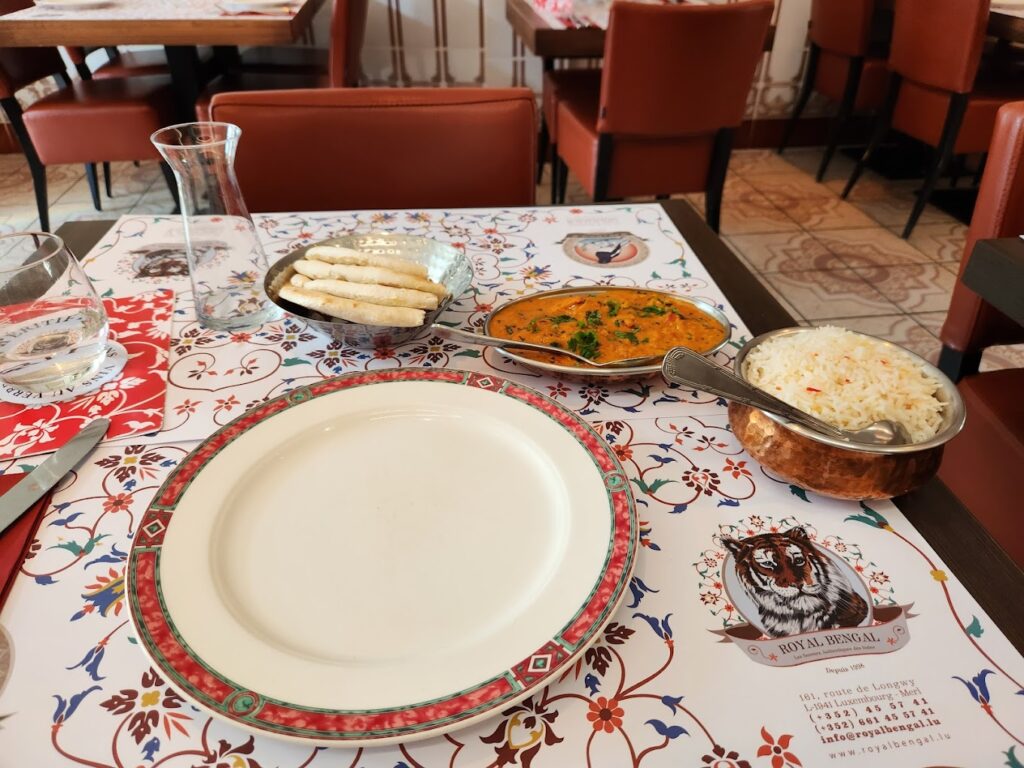Restaurant Royal Bengal à Luxembourg (Ville), Luxembourg