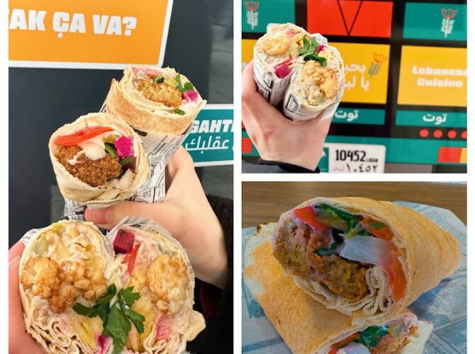 Restaurant Sandwiche byRoute à Bertrange, Luxembourg