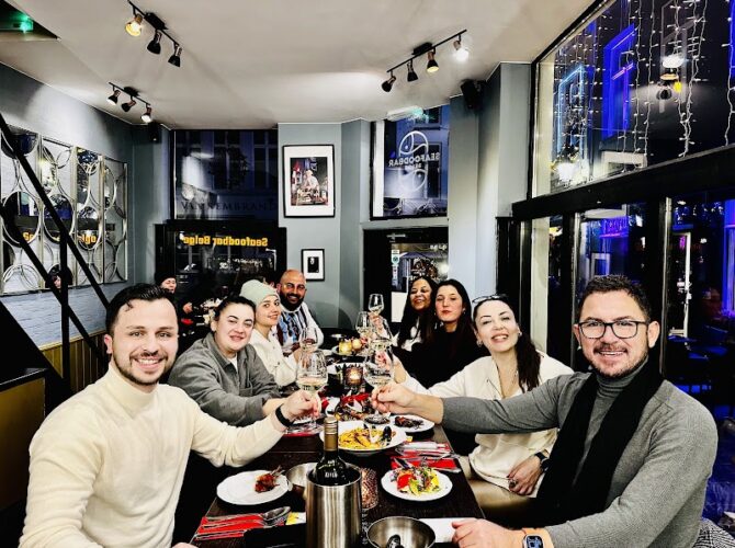 Restaurant Seafoodbar Belge à Bruges, Belgique