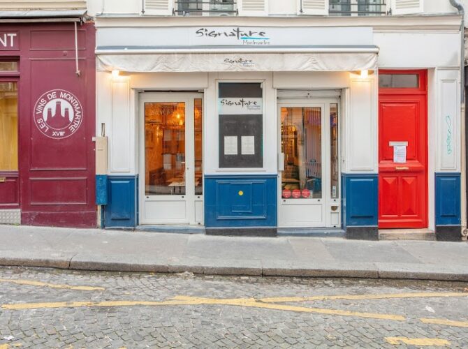 Restaurant Signature à Paris, France