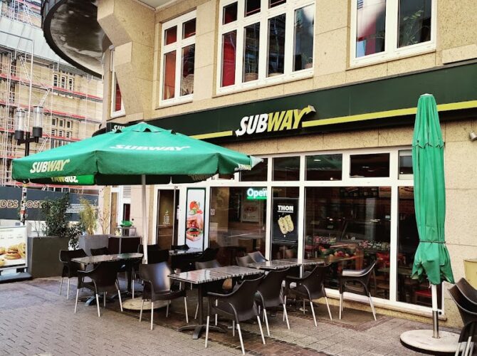 Restaurant Subway à Luxembourg (Ville), Luxembourg
