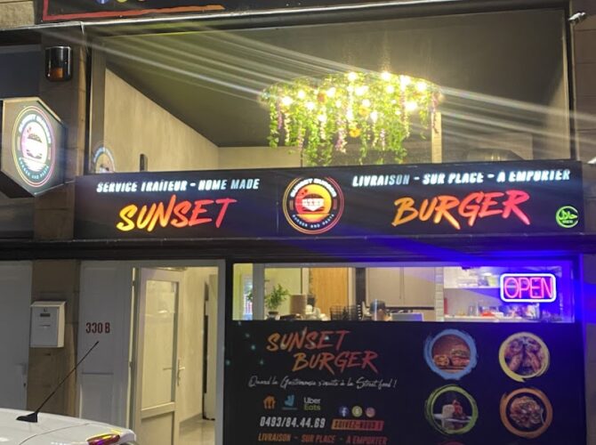 Restaurant SUNSET BURGER à Forest, Belgique
