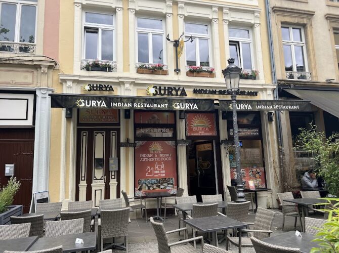 Restaurant Surya à Luxembourg (Ville), Luxembourg