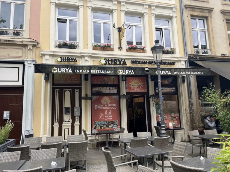 Restaurant Surya à Luxembourg (Ville), Luxembourg