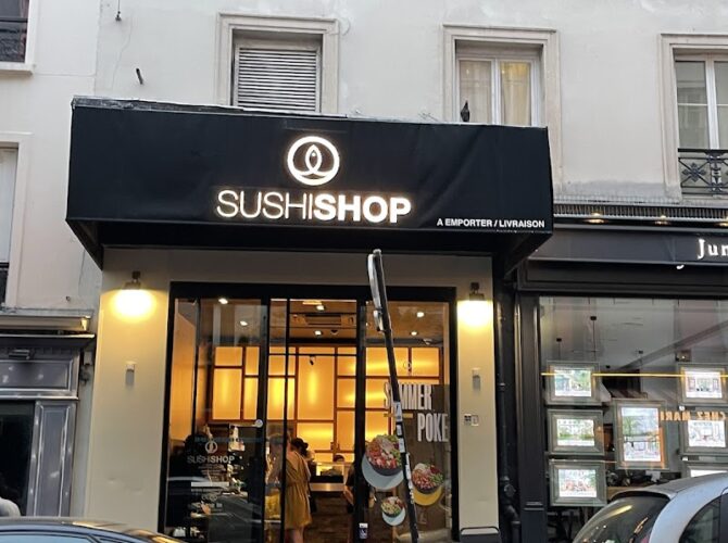 Restaurant Sushi Shop Paris Lepic à Paris, France