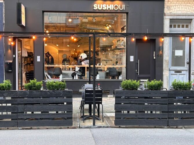 Restaurant Sushioui ” The Kitchen” à Ixelles, Belgique