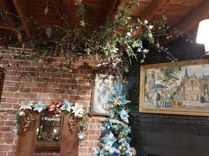 Restaurant ‘T walpoortje à Bruges, Belgique