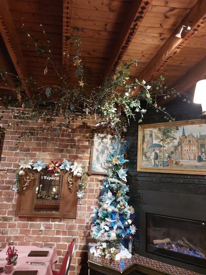 Restaurant ‘T walpoortje à Bruges, Belgique