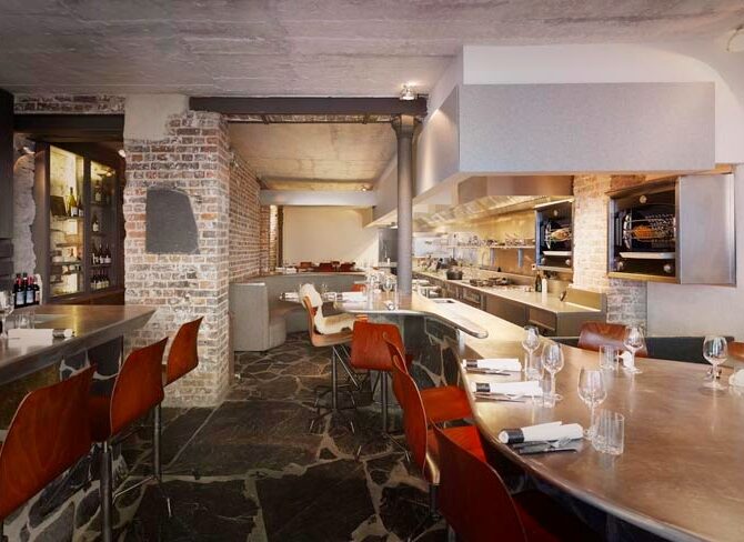 Restaurant Table Bruno Verjus à Paris, France