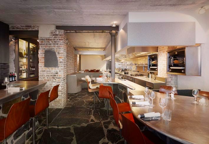 Restaurant Table Bruno Verjus à Paris, France