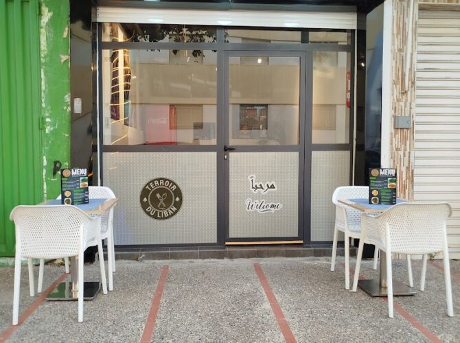 Restaurant Terroir du liban à Tanger, Maroc