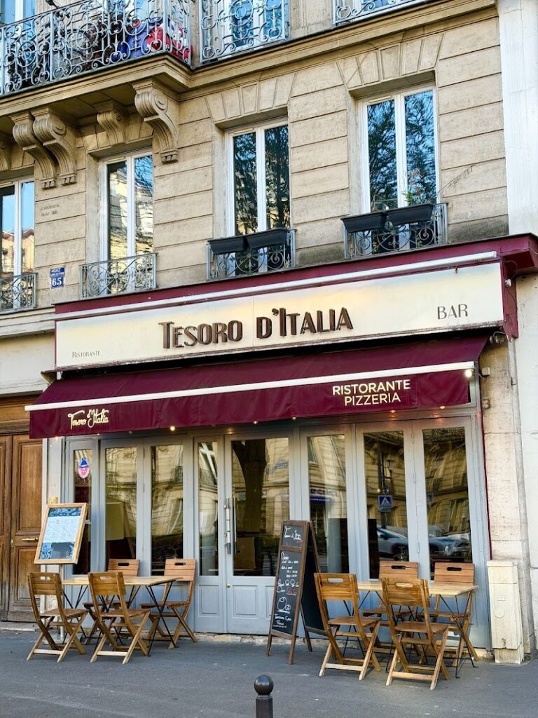 Tesoro d’Italia – Restaurant italien Paris 13 (Saint-Marcel) à Paris, France — photo 1