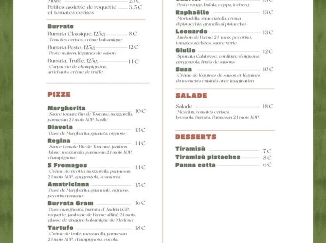 Restaurant Toscanacci à Pantin, France