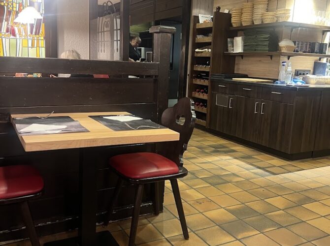 Restaurant Um Juck à Bertrange, Luxembourg