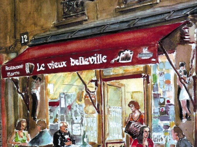 Restaurant Vieux Belleville à Paris, France