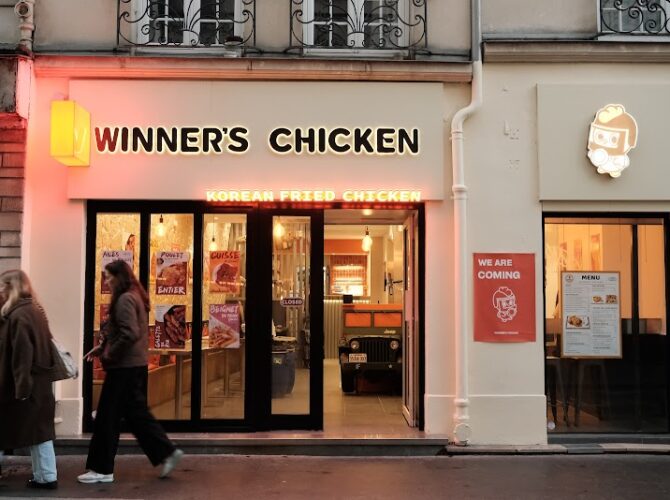 Restaurant Winner’s Chicken (rue Saint-Martin) à Paris, France