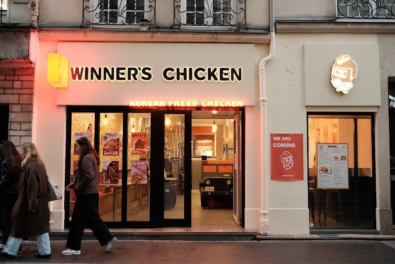 Restaurant Winner’s Chicken (rue Saint-Martin) à Paris, France