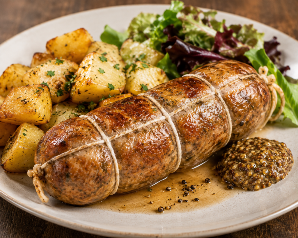 Andouillette à la ficelle — Greek and Potatoes - RIVE GAUCHE