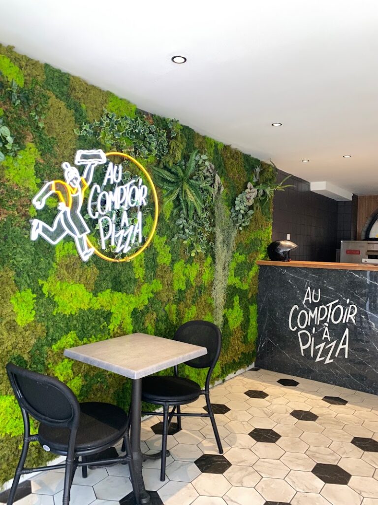 Restaurant Au comptoir à pizza à Nîmes, France — photo 1