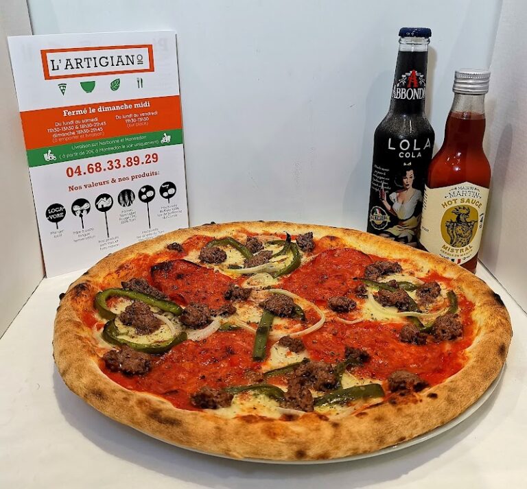 Restaurant L’artigiano – Pizzeria Narbonne à Narbonne, France — photo 1